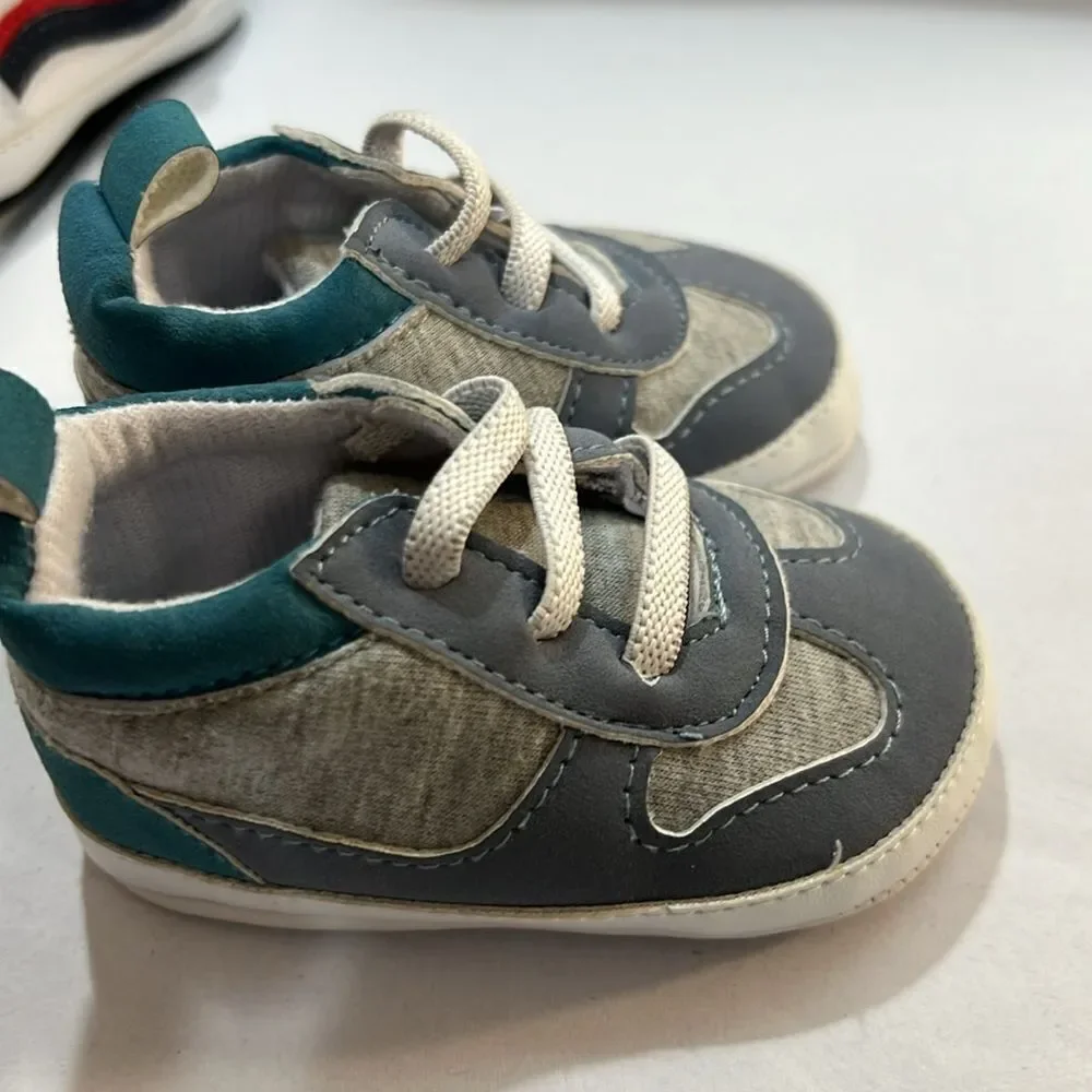 Nautica and other brands bundle of 3 pair infant shoes EUC